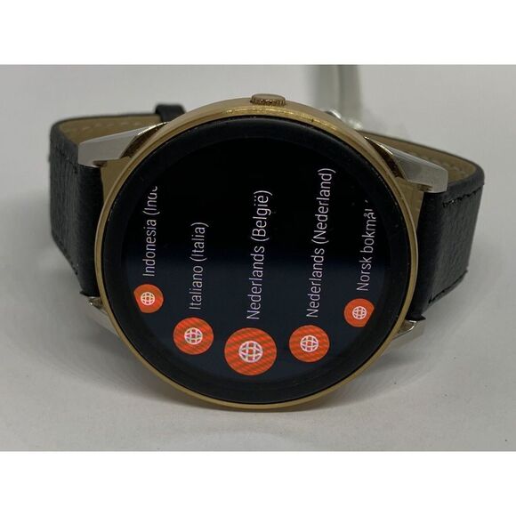 Fossil Gen 3 FTW7001 Brown Leather Digital Dial Genuine Smart Watch ZA414 - Picture 6 of 11